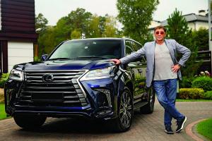 Lexus LX 570 - новая игрушка Григория Лепса