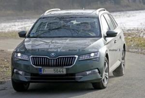 Осенью стартуют продажи обновленного Skoda Superb